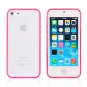 iPhone 6S 6 case Bumper Case Cover Protective Frosted Clear Hard HOT PINK