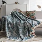 Washable Sofa Cover Couch Vintage Farmhouse L Shape Slipcover with Exquisite