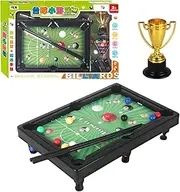 Tabletop Pool Table for Kids,Funny Billiards Table Game | Sports Table Top Sports Game Set, Miniature Pool Table Set, Small Tabletop Pool Table for Kids