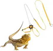 SUPVOX Pet Supplies Reptile Leash Harness for Turtle Lizard Easy-Adjust Training Strap