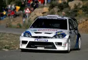 WRC Catalunya Spain 2003 Marko Martin Ford Focus WRC Action Old Photo