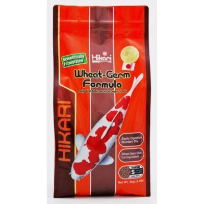 Hikari Wheat Germ Formula S Small Floating Pellets 2kg Koi Goldfish Comet Food