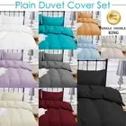 Luxury 100% Polyester Duvet Quilt Cover & Pillowcase Bedding Set All Sizes