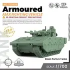Army Tank Unpainted 1/700 Military Model Kit Ajax Armoured Fighting Vehicle