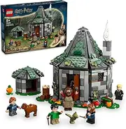 LEGO Harry Potter Hagrid’s Hut: an Unexpected Visit Set, House Toy for 8+ Year Old Boys & Girls, Toy Dragon and Dog Figures Plus 5 Character Minifigures, Kids' Toys, Wizarding World Treat 76428