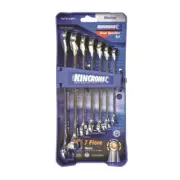 Kincrome 7 pce Metric Combination Geared Spanner Set 8, 10, 12, 13, 14, 17, 19mm