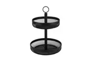 Classica Nero Mesh 2 Tier Basket (Black)