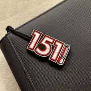 151 Pokemon Master Set Binder Zip Tag / Zip Pull