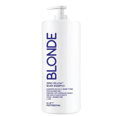 Hi Lift Professional Zero Yellow True Blonde Zero Yellow Pure Silver Shampoo 100