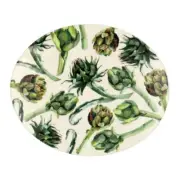 Emma Bridgewater Vegetable Garden Artichoke Medium Oval Platter