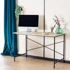 48 Brown and Black Computer Desk