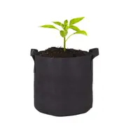 SpringUp Fabric Garden Grow Pots Breathable Flower Vegetable 5 Gallon Bags 10pcs