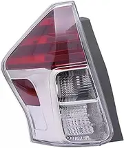 LED Rear Tail Light ，Compatible for Toyota Prius v 2015 2016 2917 2018 Car Signal Brake Lamp Bumper Warning Light(Left-1Pcs)