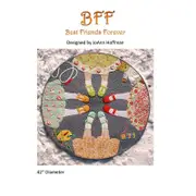 BFF Quilt Pattern by JoAnn Hoffman Applique Quilting Sewing