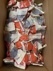 7500 Pieces Betty Crocker Cupcake Paper Baking Cup Liners Standard Size Orange