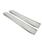 BULLET Pair of 3.2m Aluminium Loading Ramps, 1820kg Capacity