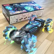 4WD RC Stunt Car Rotation Drift 2.4G Wireless Remote Control Car Children'S and