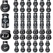 Cord Lock End Spring Stop Toggle Stoppers for Drawstrings , Shoelaces, Paracord