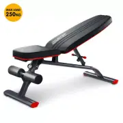 NNEDPE Powertrain Home Gym Bench Adjustable Flat Incline Decline FID 250KG Load