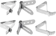 iplusmile 6Pcs Thermometer Probe Holders Food Grade Stainless Steel Clips for Coffee Cups BBQ and Home Use Versatile Temperature Monitoring