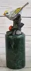ART DECO ORIGINAL MILO PIGEON SIGNED, BRONZE STATUE HOT CAST FIGURINE STATUE