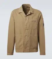 [C.P. Company] C.P. Company Cotton and linen overshirt UK 16 green