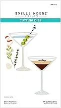 Spellbinders Olive Martinis Etched Dies