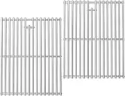 GEDLIRE 17 Inch Stainless Steel Cooking Grate for Home Depot Nexgrill 4 Burner 720-0830H, 720-0830D, 720-0783E, 720-0783C, BBQ Grids Grill Grates Replacement Parts for Kenmore Uniflame, Set of 2