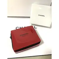 在飛比找蝦皮購物優惠-香奈兒 會員禮 Chanel 超炫耀艷紅小方包 化妝盒 手拿