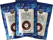 Aufschnitt Biltong Beef Jerky Slices, South African Style Beef - Air Dried, No Sugar, All Natural Ingredients, Gluten Free, Made in USA, Peppered, 2oz, 3 Pack