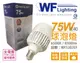 舞光 LED 75W 6500K 白光 全電壓 E40 大球泡燈 _ WF520203
