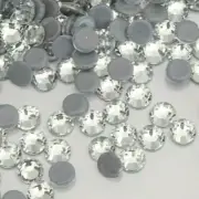 750pcs SS16 DMC A++ Crystal Clear Glass Flatback Hotfix Rhinestones Iron-on