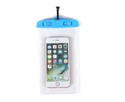Universal Waterproof Case for Smartphone Device to 6" Fit iPhone - BLUE