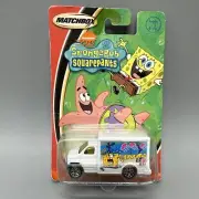 2003 Matchbox SpongeBob SquarePants White Box Delivery Truck