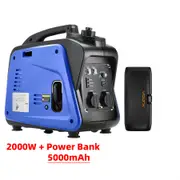 GENTRAX 2.0KW Inverter Generator + 5000mAh Power Bank