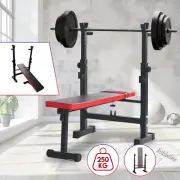 Multi-Station Foldable Bench Press Incline Home GYM Fitness Olyimpic Weights