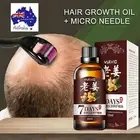 Derma Roller (540/titanium 1.0mm) & Hair Growth Serum 7 Day (x1) DIY Home Beauty