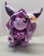 NEW Pokémon Espeon Build A Bear with sound, cape, and sleeper Eeveelution RARE