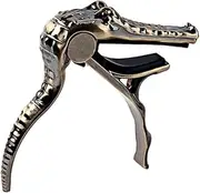 WHAMVOX Guitar Tuner Alligator Shape Capo Tuning for Acoustic Electric Folk Classical Guitars