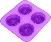 Beatifufu 1PC Reusable Handmade Soap Mold Silicone Angel Design for DIY Cake Chocolate Biscuit Pudding Jelly Ice Cube Lightweight and Easy to Use