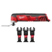 Milwaukee Cordless Oscillating Multi-Tool 12V + Nitrus Carbide Blades Tool-Only