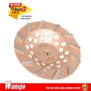 7 Inch Concrete Grinding Cup Wheels 12 Turbo Diamond Abrasive Seg 5/8"-11 Arbor