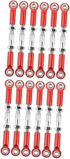 Vaguelly 2sets Aluminum Turnbuckle Rod Linkage for Trucks 71mm Precision Machined Easy Install 1/10 Scale Upgrade Parts 6pcs*2