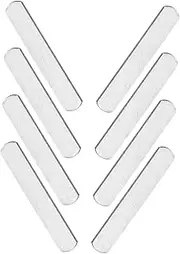Generic 8 Pcs Electroplated Steel Plates for Weighted Vests Durable Weight Plates for Upper Body Strength Training and Enhanced Leg Workouts for Gym and Home Fitness