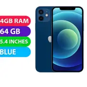 Apple iPhone 12 Mini (64GB, Blue) - Refurbished (Excellent)