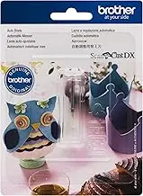 Brother ScanNCut DX CADXBLD1 Auto Blade, Replacement Accessory, Cut Materials 0.1-3mm Thick Including Fabric, Felt, Vinyl and More