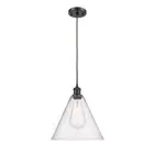 Innovations Ballston Cone 12" Mini Pendant LED, ORB/SD - 516-1P-OB-GBC-124-LED