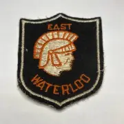 Iron Sew On Patch - VTG East Waterloo Trojans BgE