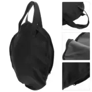 Dumb Drum Pad Storage Bag Travel Instrument Round Black Protective