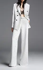 [Elie Saab] Printed Cady Pants